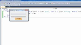 ProgressBar Application in Visual Basic NET(VB.NET)