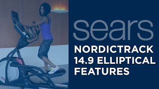 NordicTrack Elite 14.9 Elliptical Feature - HDTV