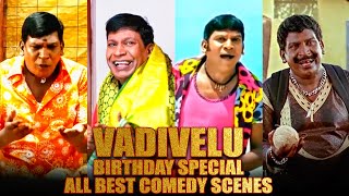 Vadivelu Birthday Special Best Comedy Scenes | Main Hoon Bodyguard, Dilwala The Real Man, Temper 2