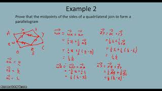 10 Geometric Proof Using Vectors