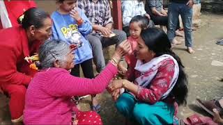 2076  dashai lapilang/bampathali family /festival /दशै