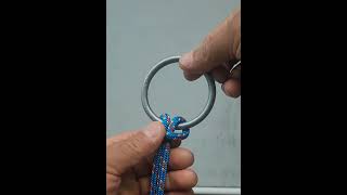 목걸이 만들기매듭(How to make a necklace knot)#knot# life # rope play