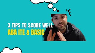 How I scored 99th percentile on the ABA ITE and ABA Basic Exam