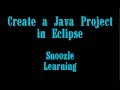 Create a Java Project in Eclipse