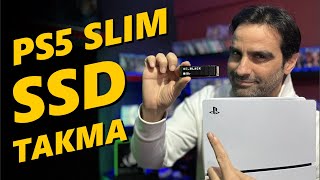 PS5 SLIM SSD TAKMA | PS5 SSD ÖNERİSİ | PS5 KAPAK ÇIKARMA | PS5 SLIM DİSK SÜRÜCÜ