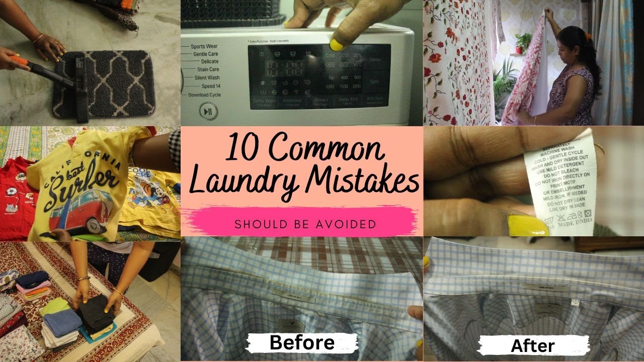 10 Laundry Mistakes U Should Never Make-Useful Laundry Hacks-Simple ...