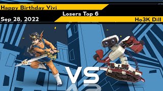 [Smash Ultimate] Happy Birthday | Vivi vs Ho3K | Dill - Xeno260 (L.Top 6)
