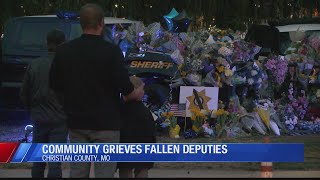 Mourners gather in Ozark for slain deputies; counseling services offered