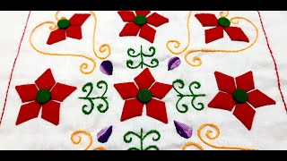 New Applique Cushion cover || এপ্লিকের কাজ | কুশনকভারে এপ্লিক করার নিয়ম