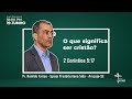 O que significa ser cristão? - Rev. Ronildo Farias  (IPB Aracaju/SE)