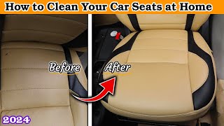 Car Seat Cleaning at home in Tamil 😍 shocking results😮🔥| Triber Tech