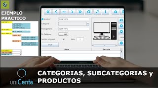 Unicenta oPOS: Categorías, Subcategorías y Productos