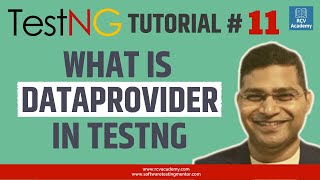 TestNG Tutorial #11 - DataProvider in TestNG | Data Driven Testing