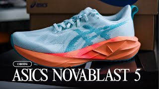 [UNBOX] แกะกล่อง พาชม รองเท้าวิ่ง ASICS NOVABLAST 5 รุ่นใหม่