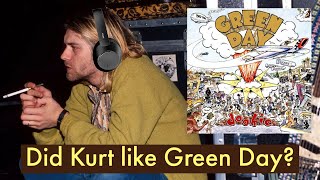 Was Kurt Cobain a Green Day Fan? #kurtcobain #nirvana #rock #90s