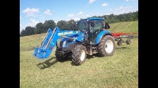 New holland t4 and Kongskilde