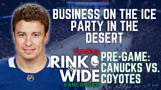 🏒PRE-GAME: Vancouver Canucks vs. Arizona Coyotes (Mar 16 2023)