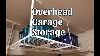 Easy Overhead Garage Storage