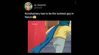 Konohamaru is the luckiest guy 😍😂#naruto #tsunade