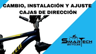 Cómo cambiar y ajustar cajas de dirección en bicicleta oversize 1 1/8