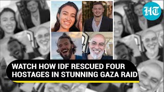 Israeli Forces Rescue Four Hostages From Gaza’s Al-Nuseirat Region; Hamas Says ‘Sign Of Failure’