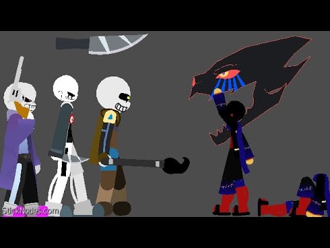 Ink Sans Vs Error Sans P1 E1 - YouTube