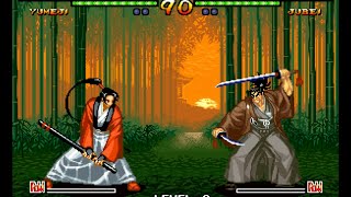 Samurai Shodown V: Yumeji playthrough lvl-8 【60fps】