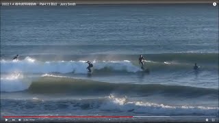 2022.1.4 湘南波情報動画　PM4:15 鵠沼　Jerry Smith