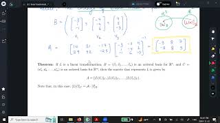 Ordered basis and matrix of Linear Transformation
