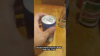 Trying Howard Hamlin/Chuck McGill Soda Can Trick (Better Call Saul \u0026 Breaking Bad) #shorts