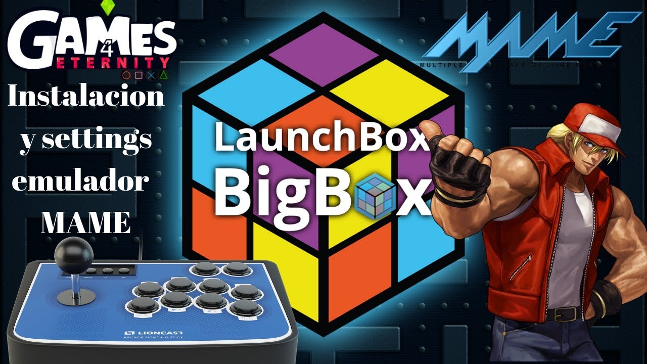 🔔 LaunchBox Y Big Box | #16 Instalacion Y Configuracion MAME | Arcade ...