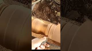 ក្រឡឹងឈើ, Woodturning  #shorts #short #shortsvideo #woodturning #woodworking #wood #video