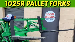 The Best 1025r Pallet Forks! Kubota Too!