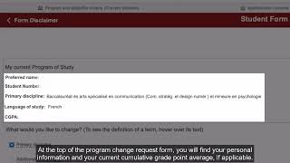 Program Change Request - Video tutorial