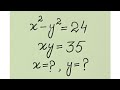 Germany l Olympiad Mathematics - Amazing Solution l x=? y=?.