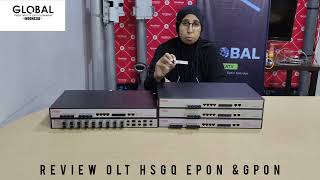 REVIEW OLT HSGQ EPON &GPON BUNDLING SFP GLOBAL