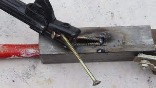 the extraordinary trick of a welder that is rarely known to many people!