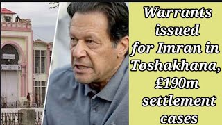 Imran Khan Arrest Warrants || Imran Khan In Big Trouble Again || Cases Against Imran Khan || English