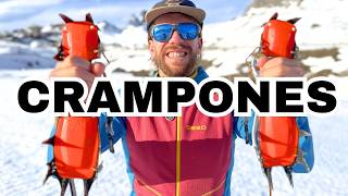 Semi-automatic crampons: how to put them on and 18 essential tips