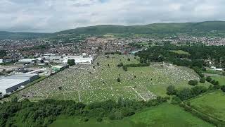 Experience the Future of Cemetery Mapping with PlotBox's Revolutionary Drone Flight Technology