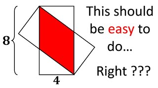 You Should Be Able to Solve This Simple Overlapping Area Puzzle!