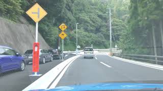 【車載/開通初日】祝!! 2021年9月13日11時開通「清澄山道ループ橋」【4K60fps】