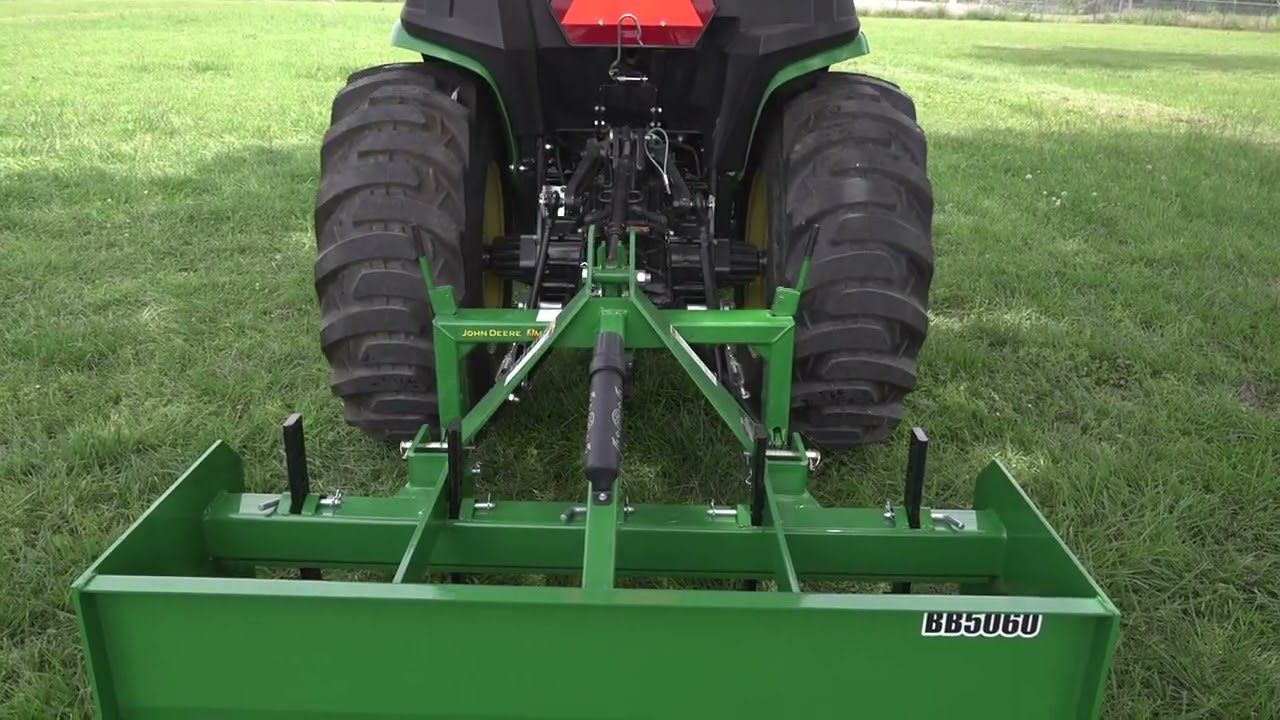 P&K John Deere IMatch Quick Hitch - YouTube