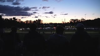 Grand Ledge seniors celebrate their last first day with sunrise tradition