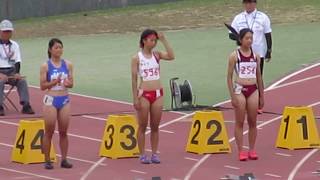 2017年8月26日 広島県高校対抗陸上競技大会　女子100ｍｈ決勝