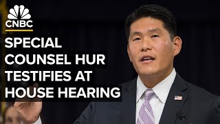 Special counsel Robert Hur testifies at House hearing on Biden documents investigation—3/12/24