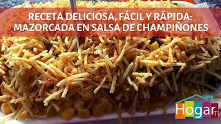 Receta deliciosa, fácil y rápida: Mazorcada en salsa de champiñones - HogarTv por Juan Gonzalo Angel