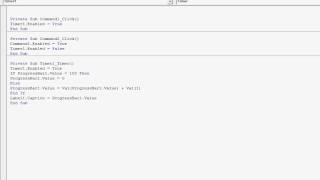 How to make a Restarting Progress Bar in Visual Basic 6.0