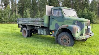 Köp Veteranlastbil Scania-Vabis 36 på Klaravik