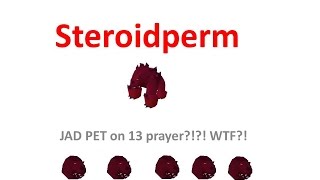 First jad pet on 13 prayer + fire cape - steroidperm